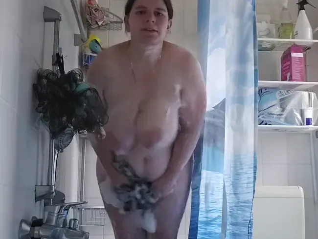Spaß in der Dusche
