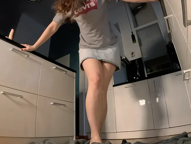 Pipi machen im Rock
