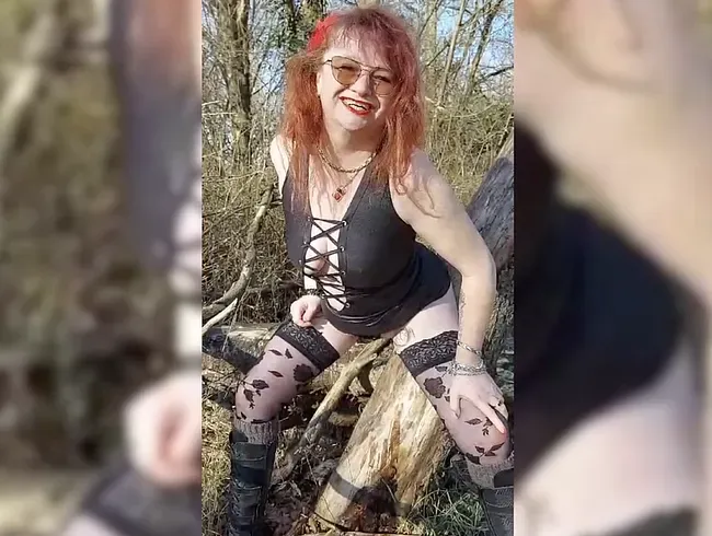 Pippi im Wald