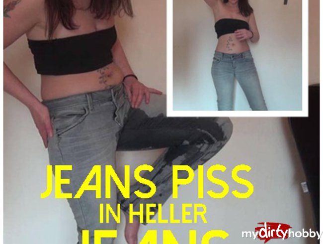 JEANS PISS in heller Jeans