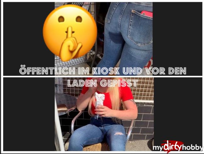 Öffentlich im Kiosk gepisst :O Fuck war der teuer - dem pisse ich noch vors Geschäft auf sein Stuhl