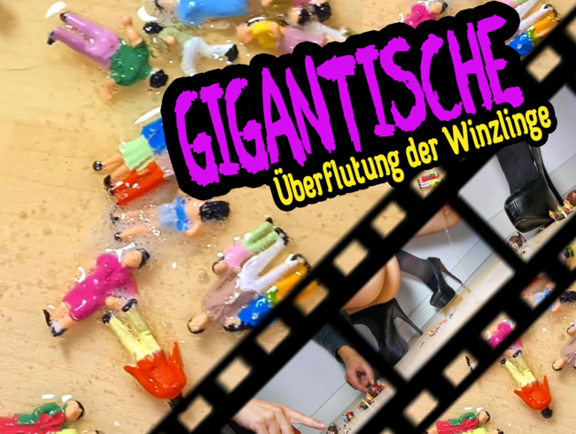 Gigantische Überflutung der Winzlinge