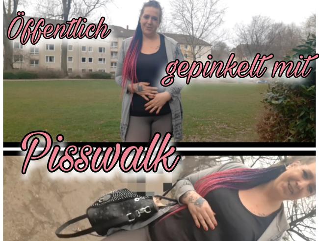 OMG In der Öffentlichkeit gepinkelt mit Pisswalk-Habe ich mich das wirklich getraut???