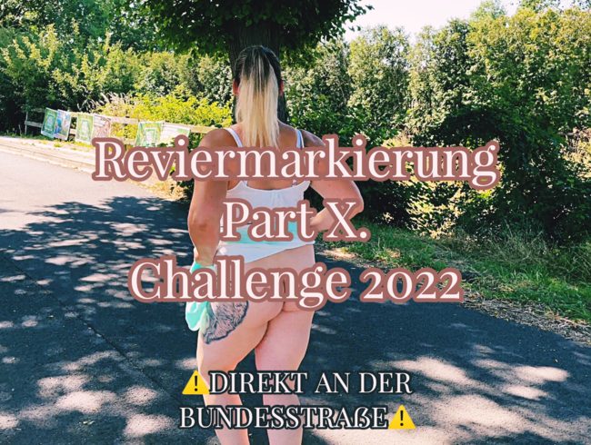 Reviermarkierung Part 10 - Challenge 2022